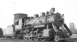 Spokane, Portland, and Seattle Railway Steam Locomotive 365 at Portland, Oregon, 1949