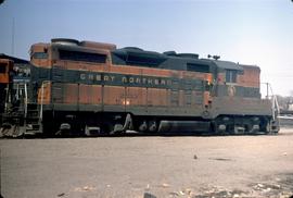 Great Northern Railway 2033 at Minneapolis, Minnesota in 1970.