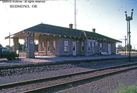Spokane, Portland, and Seattle Railway Depot at Redmond, Oregon, undated