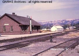 Great Northern Depot at Princeton, British Columbia, undated