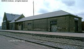 Great Northern Depot at Litchfield, Minnesota, undated