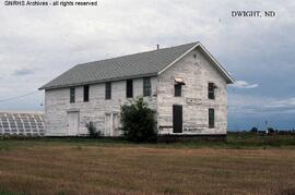 Great Northern Depot at Dwight, North Dakota, undated