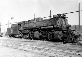 Great Northern Steam Locomotive 1965 at Hillyard, Washington, undated