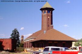 Great Northern Depot at Great Falls, Montana, 1990