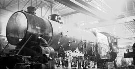 Great Northern Steam Locomotive 3124 at HIllyard, Washington, undated