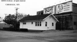 Great Northern Depot at Chisholm, Minnesota, undated