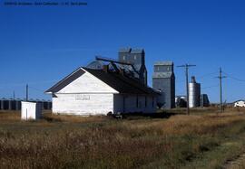 Great Northern Depot at Hogeland, Montana, 2009