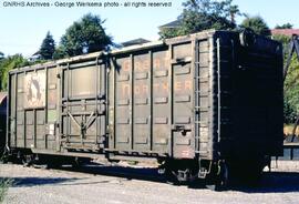 Great Northern Boxcar 4389 at Bellingham, Washington, 1977