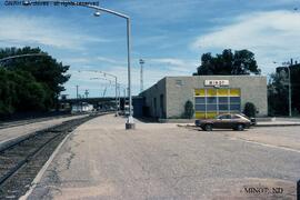 Great Northern Depot at Minot, North Dakota, undated