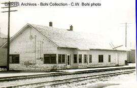 Great Northern Depot at East Grand Forks, Minnesota, 1970