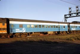 Great Northern Railway Passenger Car 1008 at Pasco, Washington in 1972.