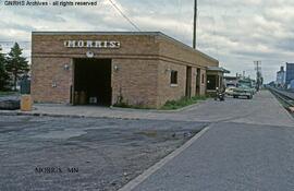 Great Northern Depot at Morris, Minnesota, undated