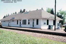 Great Northern Depot at Sandstone, Minnesota, undated