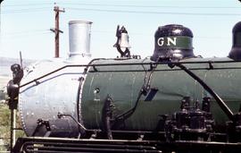 Great Northern Railway 1147 at Wenatchee, Washington in 1969.