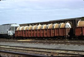 Great Northern Railway Gondola 78815 at Pasco, Washington in 1974.