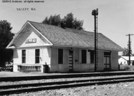 Great Northern Depot at Valley, Washington, undated