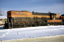 Great Northern Railway 566 at Minneapolis, Minnesota in 1969.