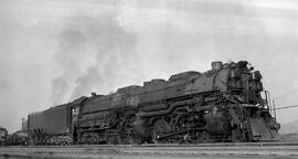 Spokane, Portland, and Seattle Railway Steam Locomotive 910 at Hillyard, Washington, undated