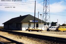 Great Northern Depot at Stanley, North Dakota, undated