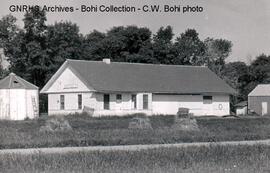 Great Northern Depot at Northgate, North Dakota, 1972