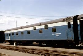 Great Northern Railway Passenger Car 1264 at Seattle, Washington in 1971.