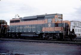 Great Northern Railway 3013 at Whitefish, Montana in 1969.