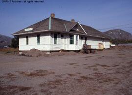 Great Northern Depot at Oroville, Washington, undated