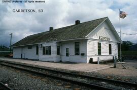 Great Northern Depot at Garretson, South Dakota, undated