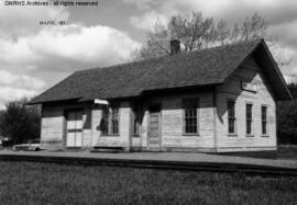 Great Northern Depot at Hazel, South Dakota, undated