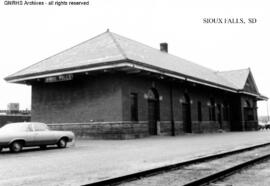 Great Northern Depot at Sioux Falls, South Dakota, undated