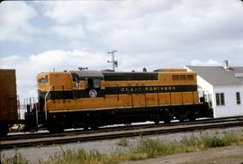 Great Northern Railway 909 at Fargo, North Dakota in 1969.