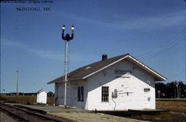 Great Northern Depot at McIntosh, Minnesota, undated