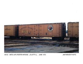 Northern Pacific Freight Car Number 705092, Joliet, Illinois, 1972