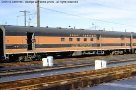 Great Northern Passenger Car 44 at Seattle, Washington, 1973