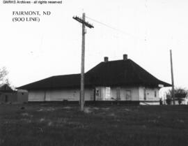 Soo Line Depot at Fairmont, North Dakota, undated