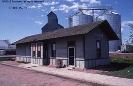 Great Northern Depot at Colton, South Dakota, undated