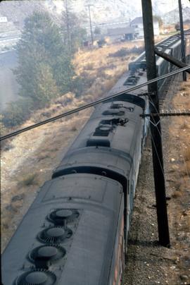 Great Northern Railway 466-A at Cashmere, Washington in 1970.