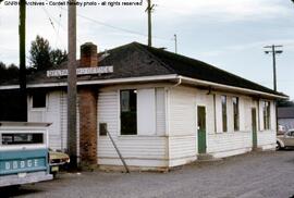 Great Northern Yard Office at Delta, Washington, undated