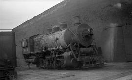 Great Northern Steam Locomotive 846 at Superior, Wisconsin in 1956.