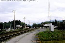 Great Northern Sign at Monroe, Washington, 1987