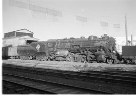 Great Northern Steam Locomotive 3396 at Minneapolis, Minnesota in 1960.