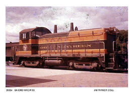 Great Northern Diesel Locomotive Number 163, undated