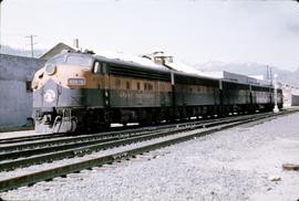 Great Northern Railway 456-D at Cashmere, Washington in 1967.