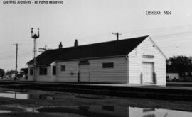 Great Northern Depot at Osseo, Minnesota, undated