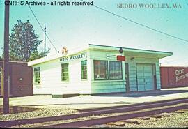 Great Northern Depot at Sedro Woolley, Washington, undated