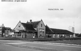 Great Northern Depot at Princeton, Minnesota, undated