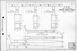 Great Northern Railway Standard Signal Plans; Signal, Semaphore Train Order - Location Number 1, ...