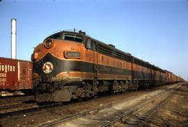 Great Northern Railway 307C at Minneapolis, Minnesota in 1970.