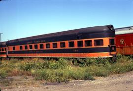 Great Northern Railway Passenger Car 1195 at St. Paul, Minnesota in 1969.