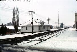 Great Northern Depot at Odessa, Washington, 1977